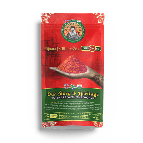 Ammo Spice Hot Curry Mix 100g